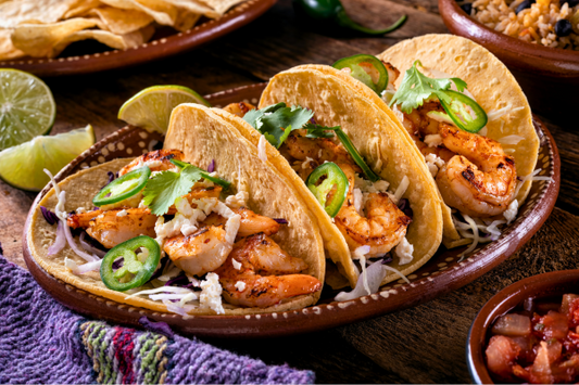 Shrimp and Chorizo Tacos Recipe