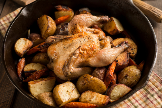 Lemon Sage Cornish Hens Recipe